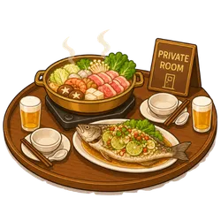 โปรโมทร้านอาหารสังสรรค์ ร้านอาหารจัดเลี้ยง ห้องส่วนตัว ร้านอาหารสำหรับงานเลี้ยง ใกล้ฉัน กรุงเทพ