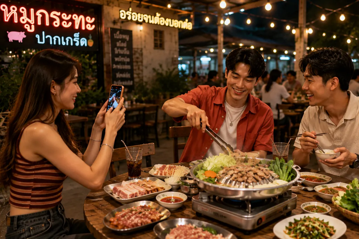 โปรโมท ร้านหมูกระทะเปิดใหม่ ใกล้ปากเกร็ด รีวิว ร้านหมูกระทะอร่อย ปากเกร็ด.com