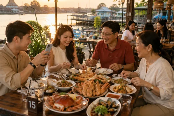 โปรโมทร้านอาหารทะเลเปิดใหม่ ใกล้ปากเกร็ด รีวิวร้านอาหารทะเลอร่อย ปากเกร็ด.com