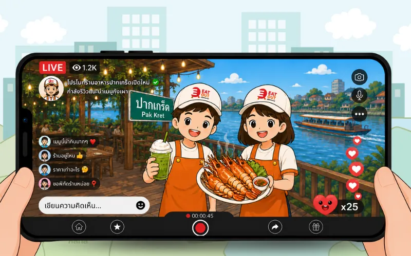 โปรโมทร้านอาหารเปิดใหม่ ใกล้ปากเกร็ด จากนักรีวิวร้านอาหารหน้าใหม่ แนะนำร้านอาหารอร่อย ปากเกร็ด.com